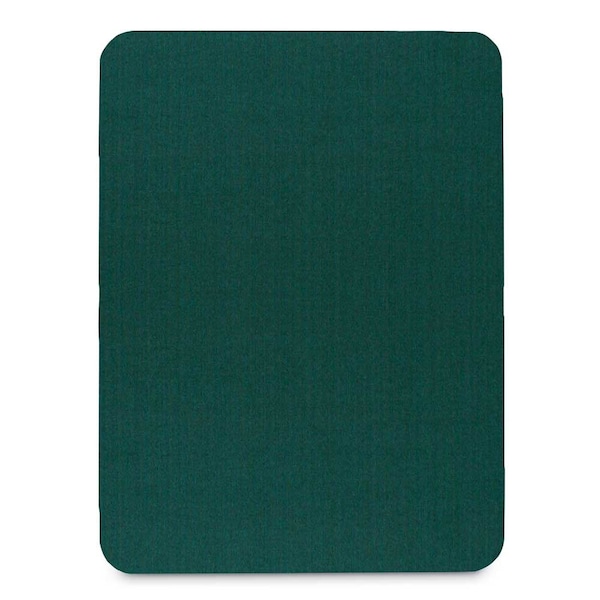 Corkboard, Fabric, 3 Door, Satin/Gry, 72x36"